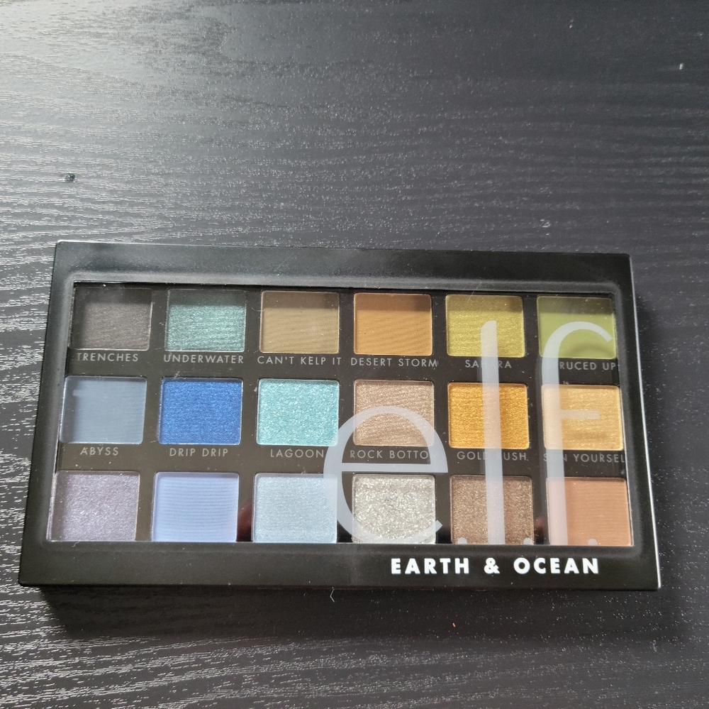 Elf Earth and Ocean eyeshadow pallet